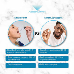 Dropper-cap detail highlighting ease of use during morning routines
