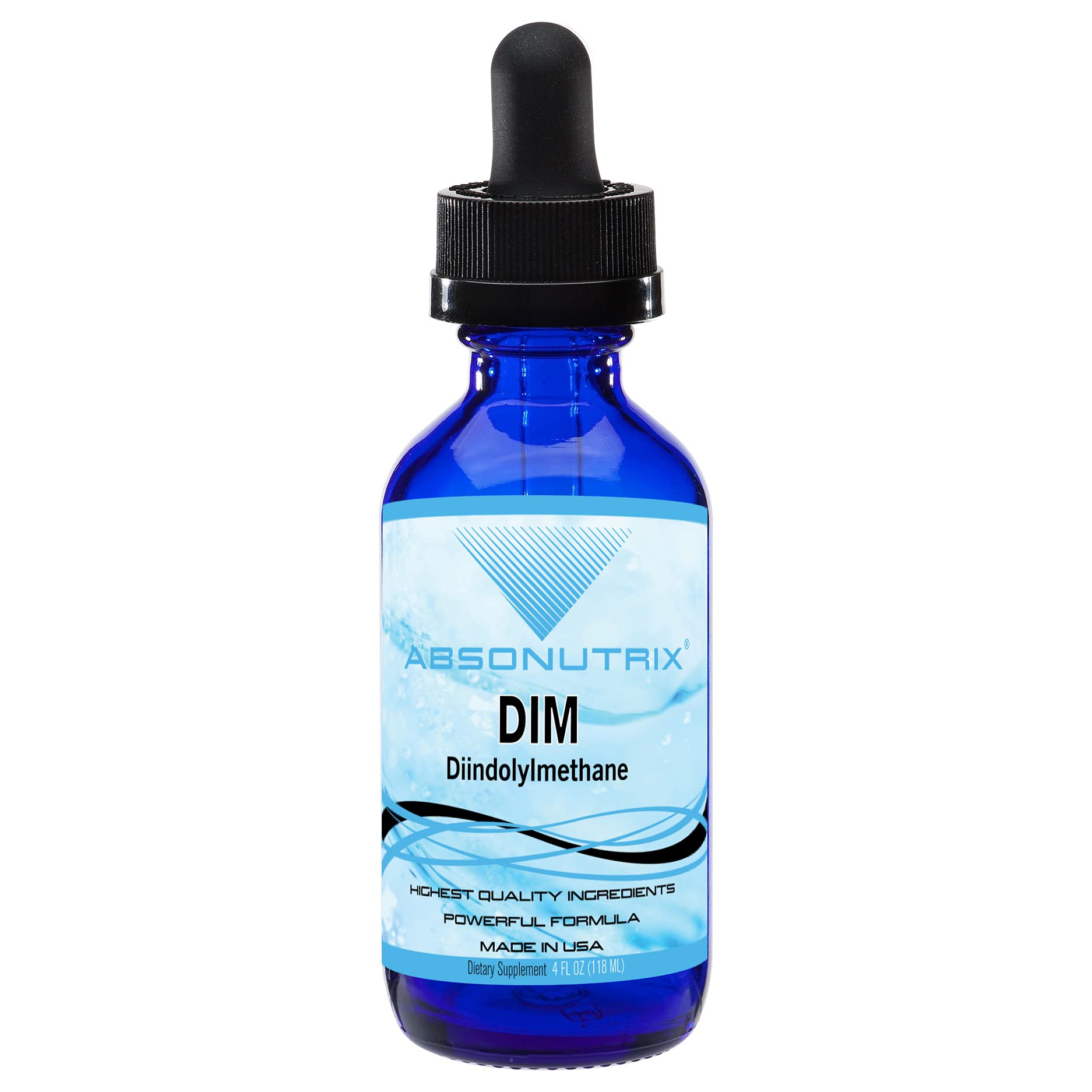 Absonutrix DIM drops bottle for easy daily use and balance