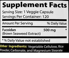 Absonutrix Fucoidan Pure capsule close-up emphasizing natural origin