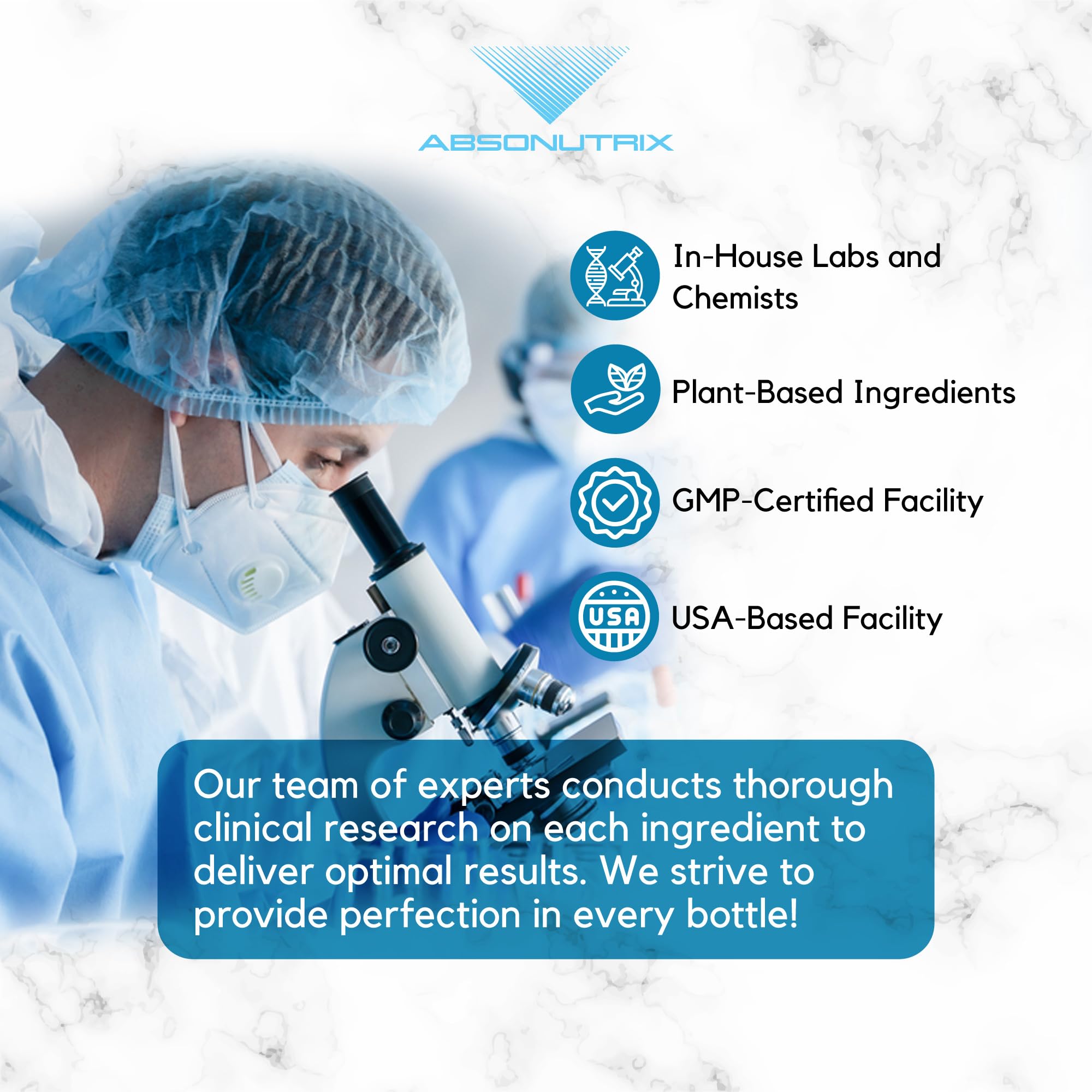 Graphic of ingredients shows potent nature-based components