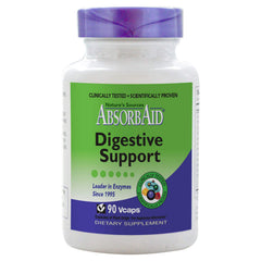 AbsorbAid 600 mg capsules bottle close-up for convenient daily supplementation.