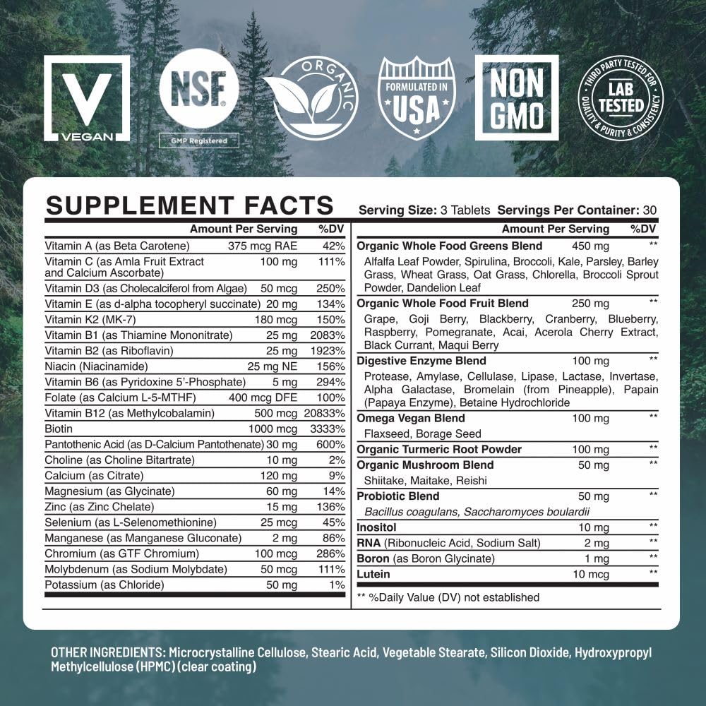 Abundant Earth green superfoods pack essential greens