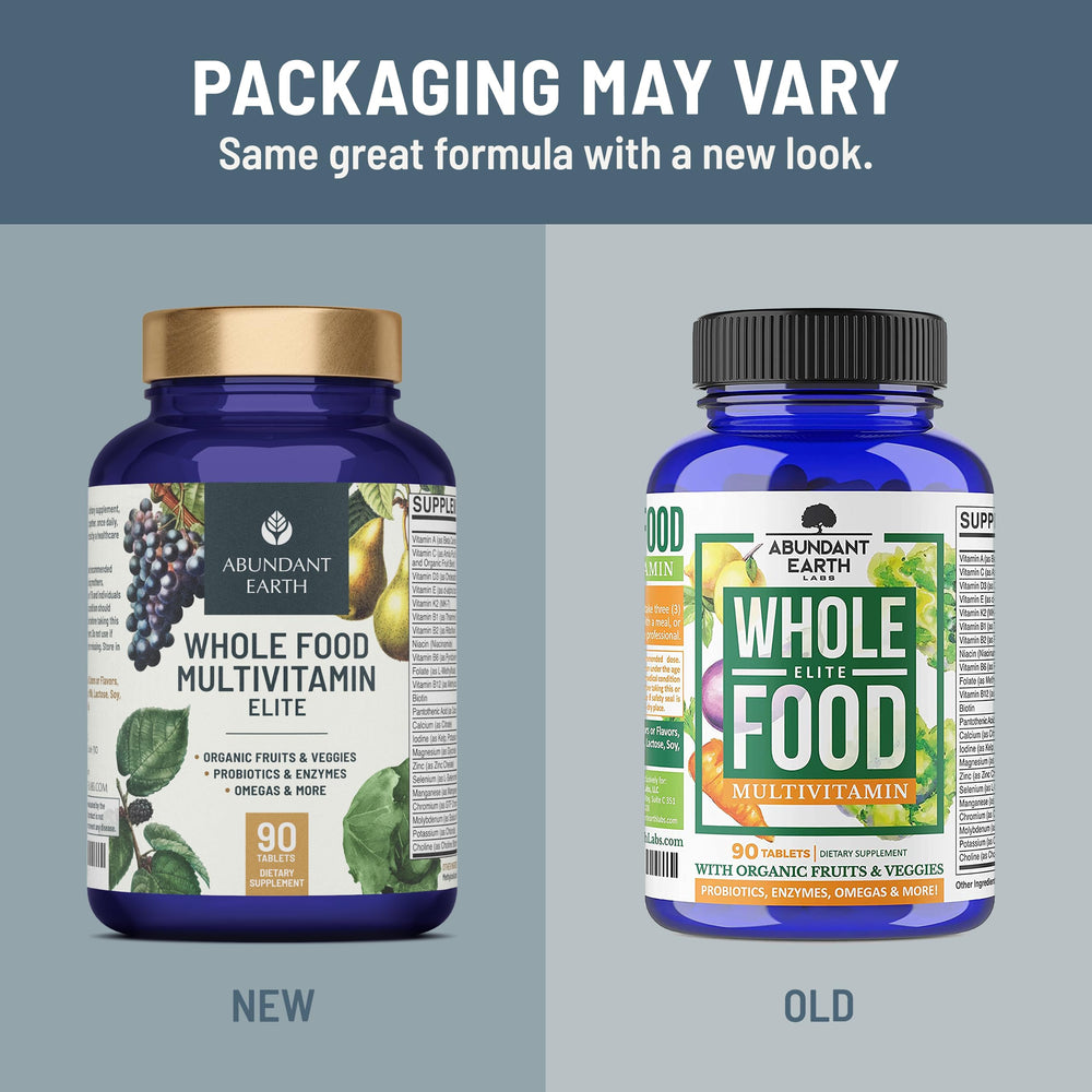 Abundant Earth ingredients blend with 30+ fruits and herbs
