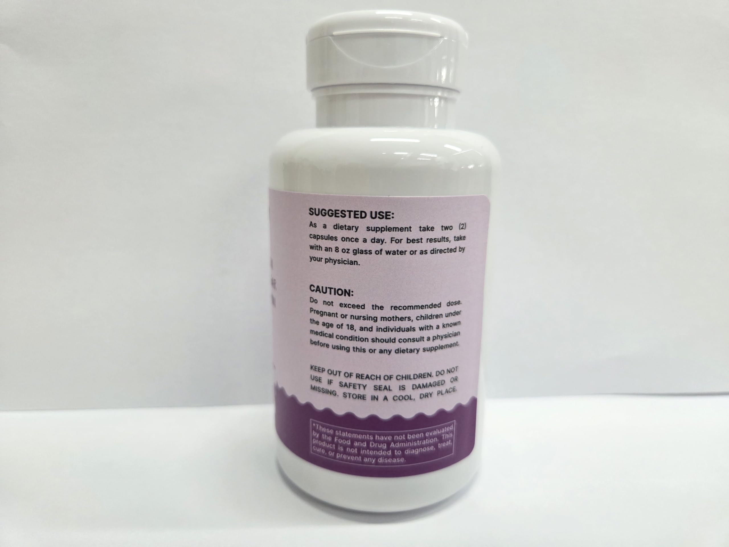 ACADEMICIAN ingredients label on capsules for transparent choices.