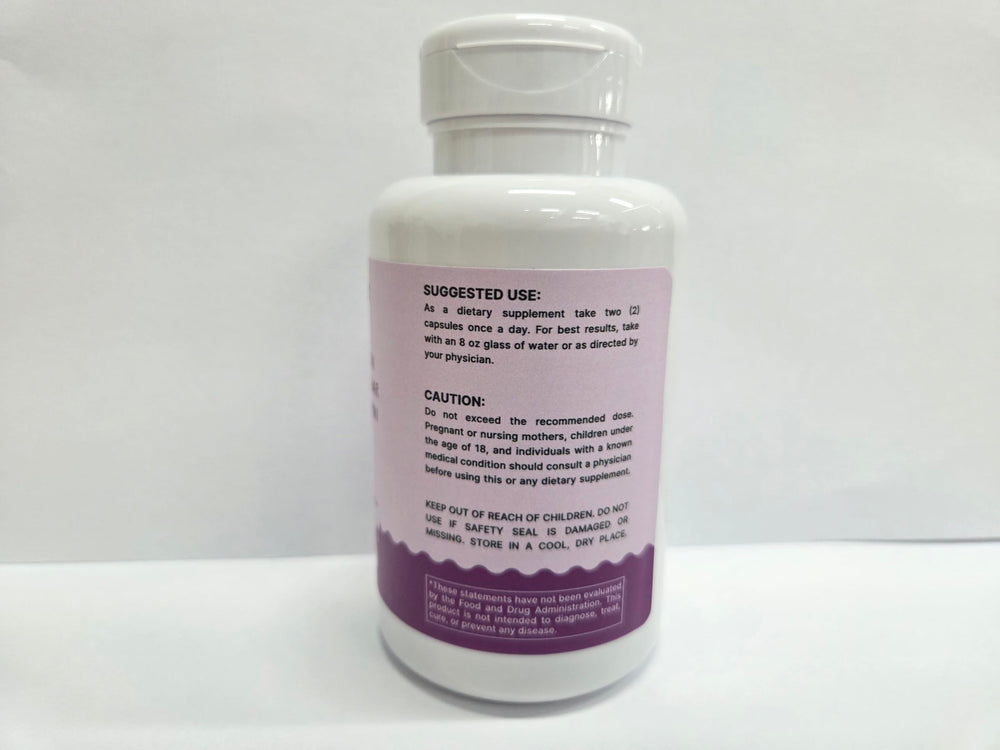 ACADEMICIAN ingredients label on capsules for transparent choices.