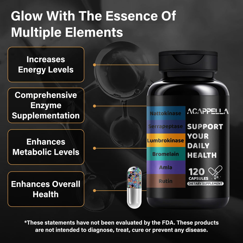 ACAPPELLA capsule closeup for easy daily intake.