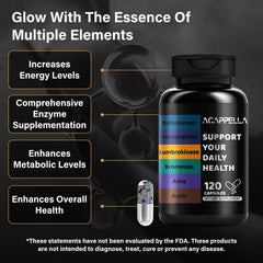 ACAPPELLA capsule closeup for easy daily intake.