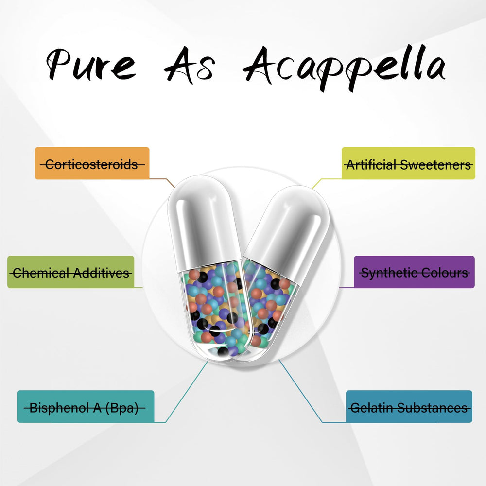 ACAPPELLA daily-serving bottle ready for routine.
