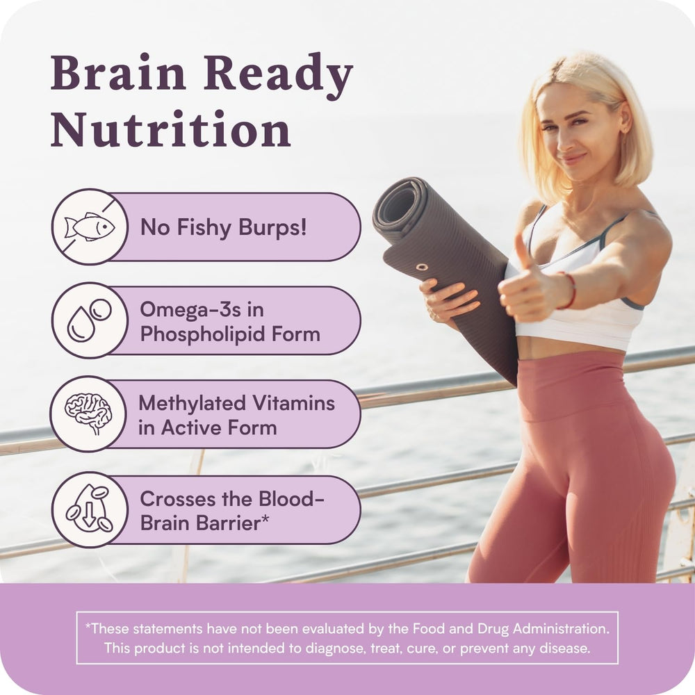 Accentrate110 label detail featuring methylfolate and vitamin D for brain health.