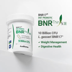 AceBiome BNRThin S30 capsules ready for convenient daily use and adherence