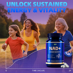 ACEYO NAD+ capsules closeup highlighting smooth texture and premium quality.