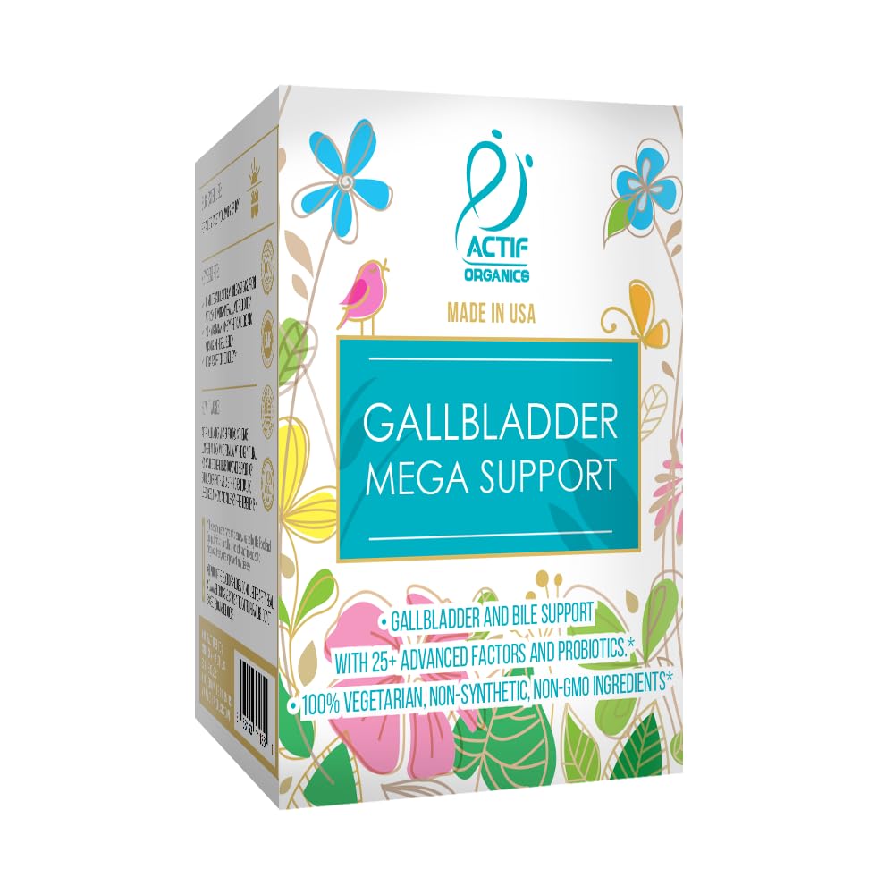 ACTIF Gallbladder Mega Support dosage guide for clear serving size