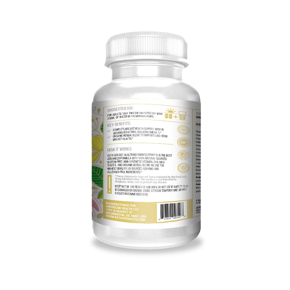 ACTIF Omega-3 DHA/EPA capsules close-up highlighting hormonal balance support
