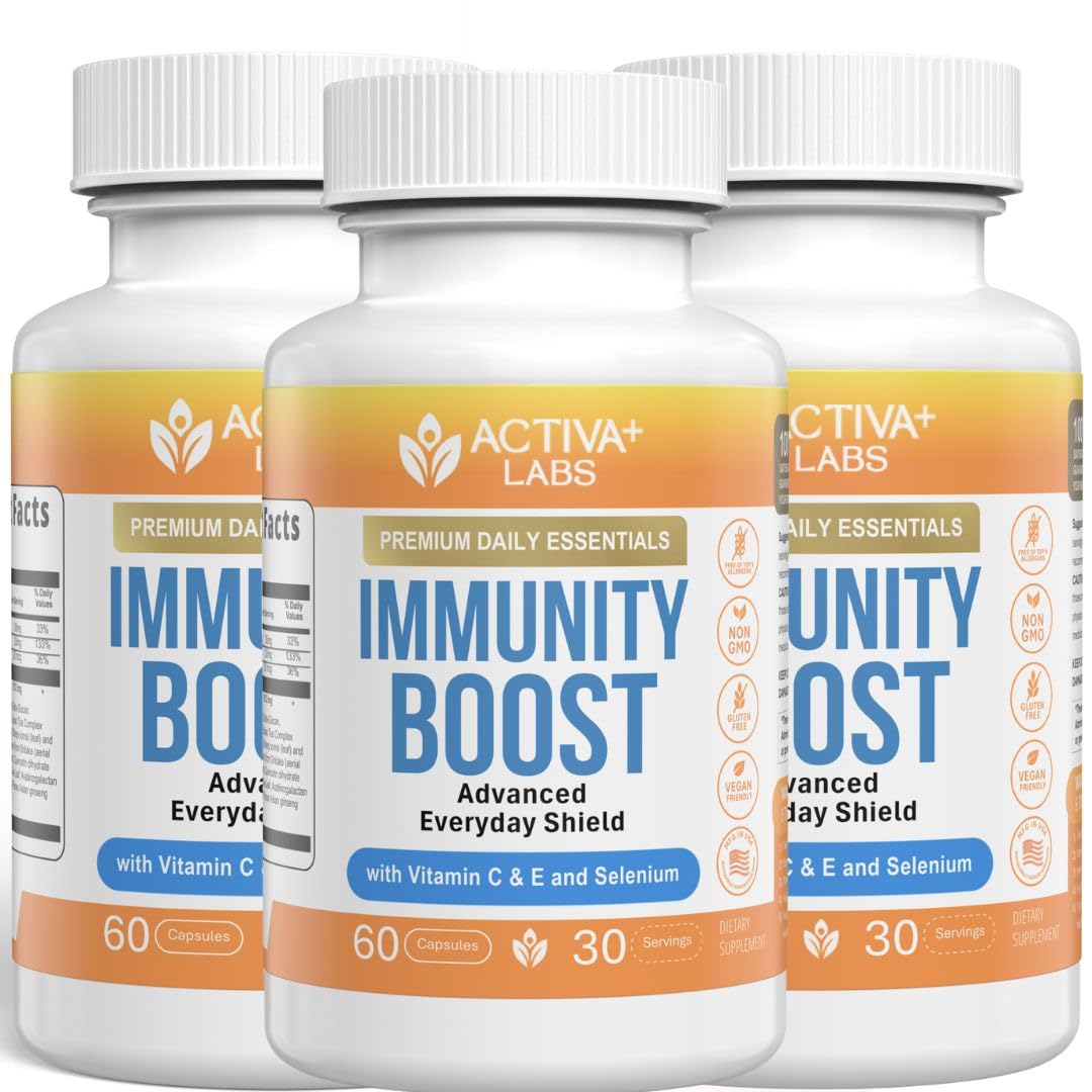 Activa Labs Immunity Boost bottle front view for daily immune balance