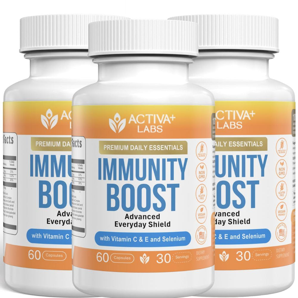 Activa Labs Immunity Boost bottle front view for daily immune balance