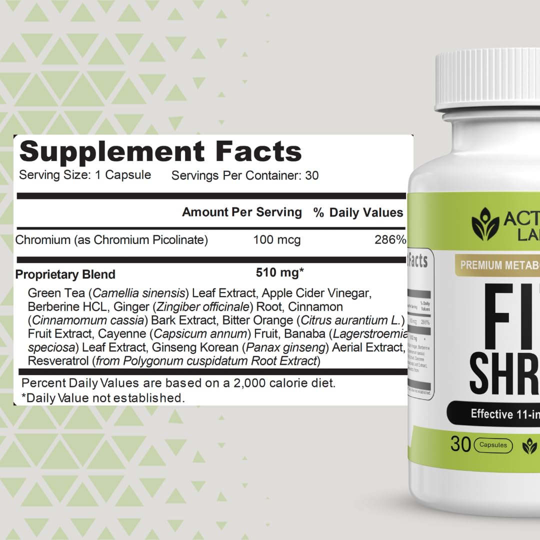 Activa Labs Fit Shred in an active lifestyle scene highlighting energy support.
