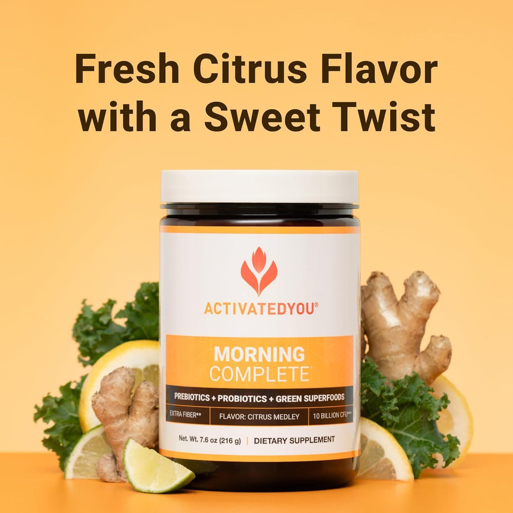 ACTIVATEDYOU Morning Complete single-pack, ready for a convenient daily ritual.