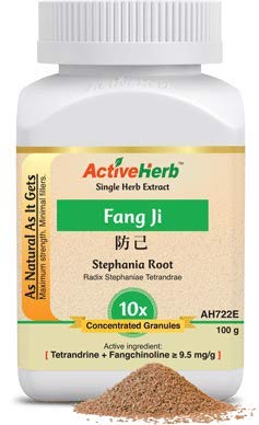 ActiveHerb Stephania Root Extract 10x granules in a jar, ready for use.