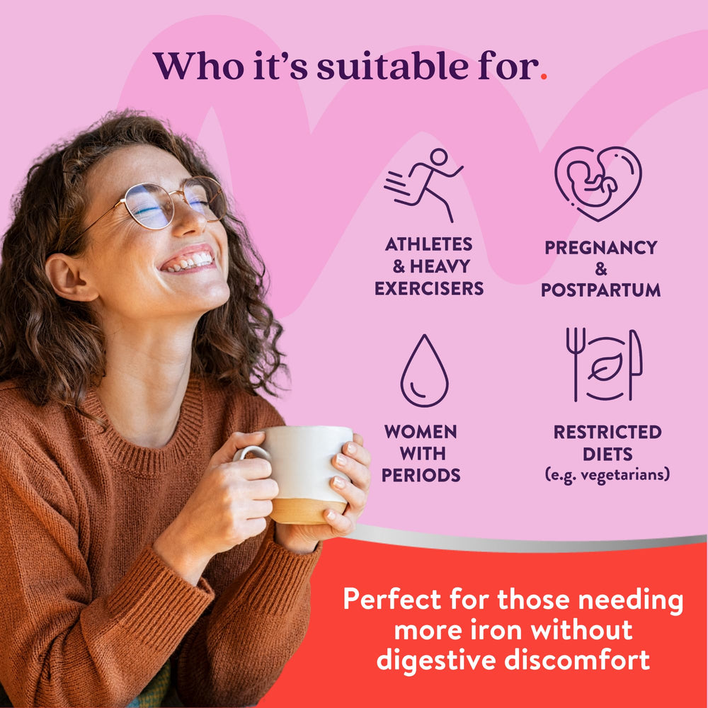 ActiveIron pregnant and breastfeeding safe badge for moms