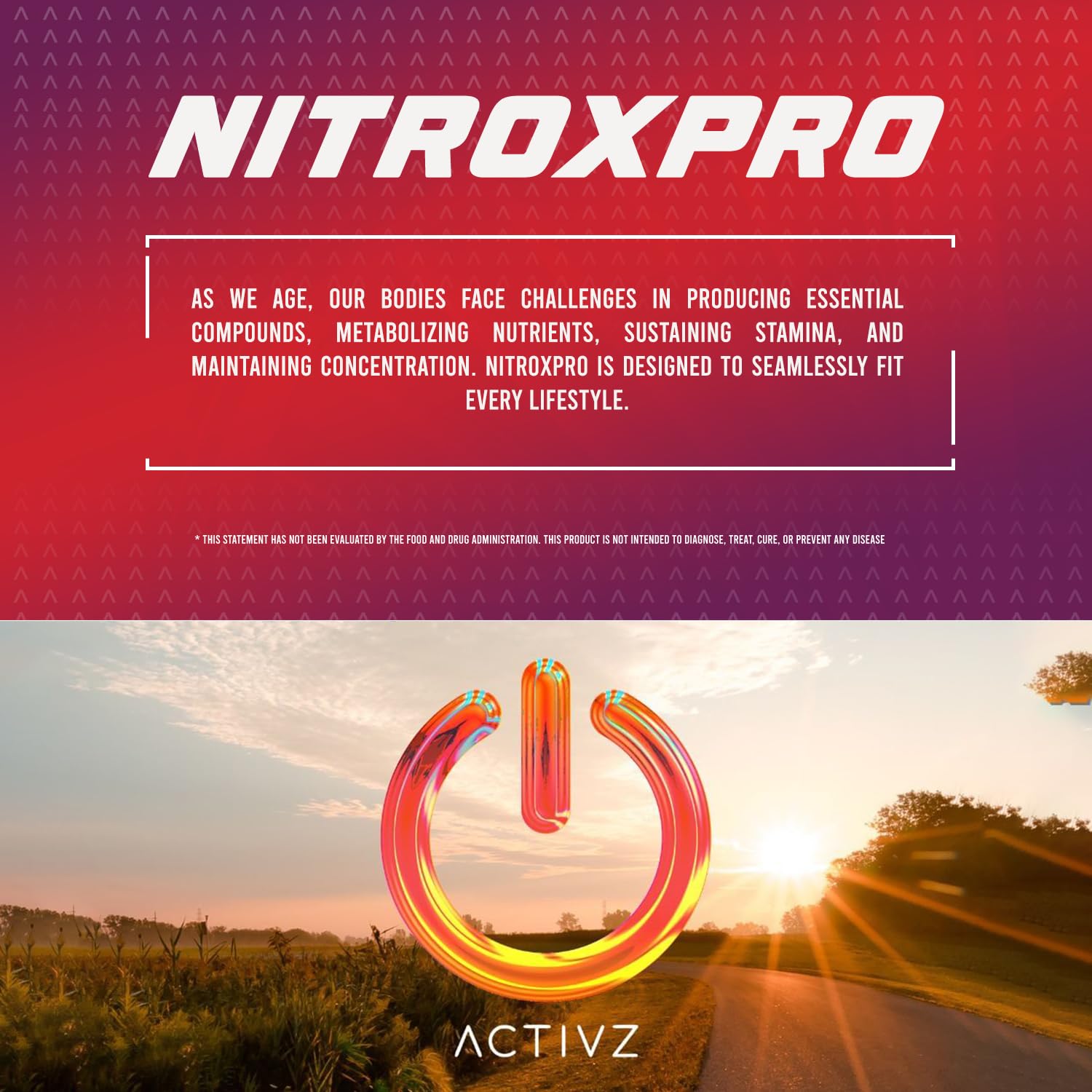 ACTIVZ NitroxPro Serving-Scoop image shows convenient on-the-go sachet use