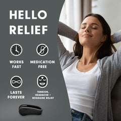 Aculief adjustable nylon clip closeup highlights flexible material for personalized comfort.