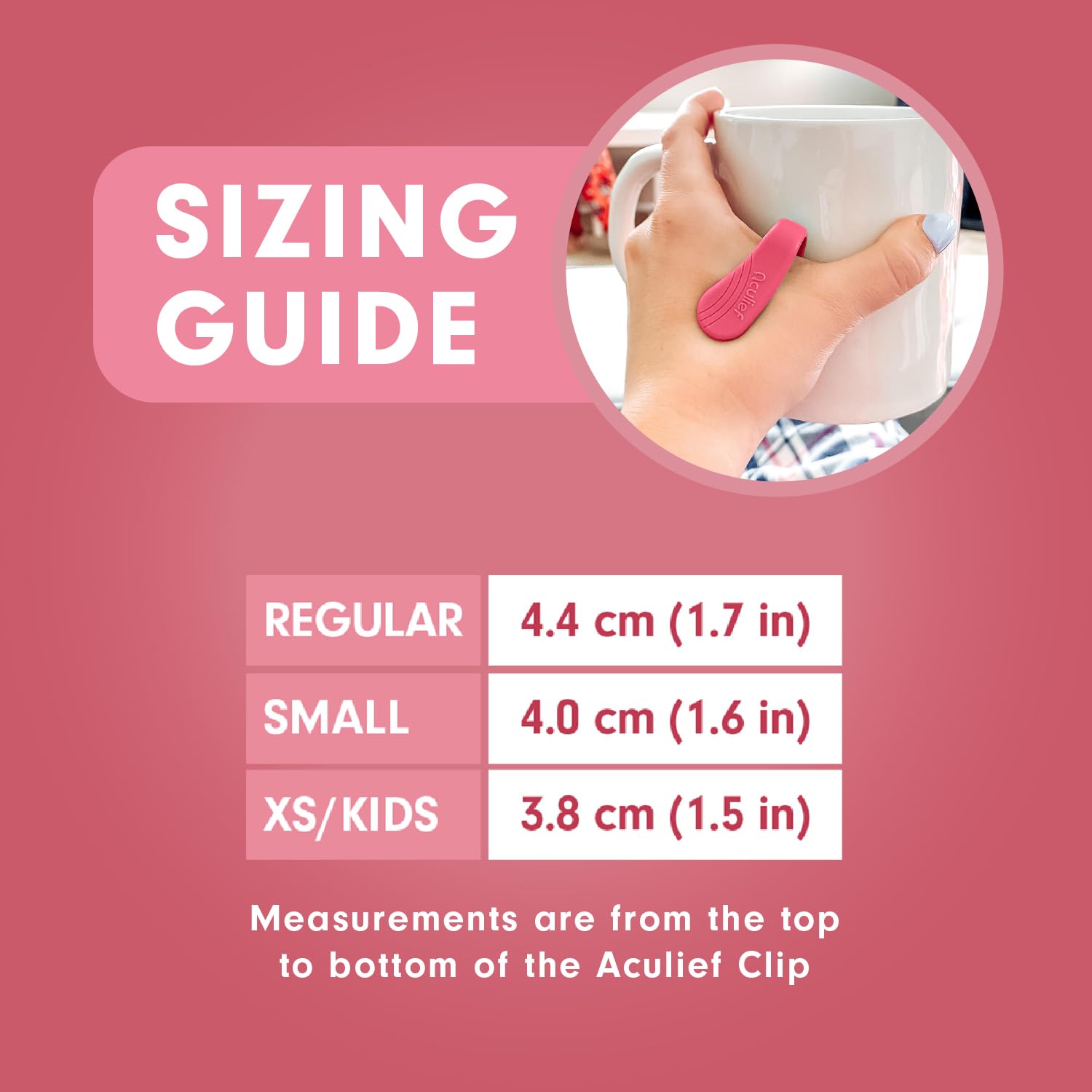 Aculief durable nylon construction supports everyday use and longevity.
