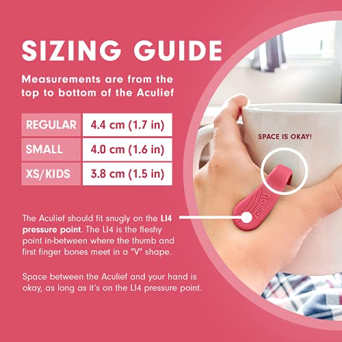 Aculief tension clip made of durable nylon for everyday wear