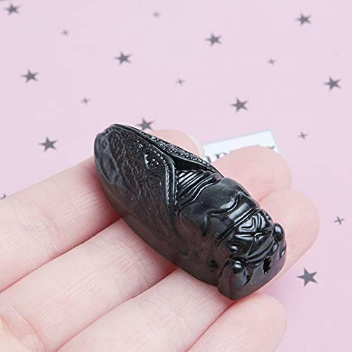 Acxico compact 44x18x13mm cicada pendant for daily wear