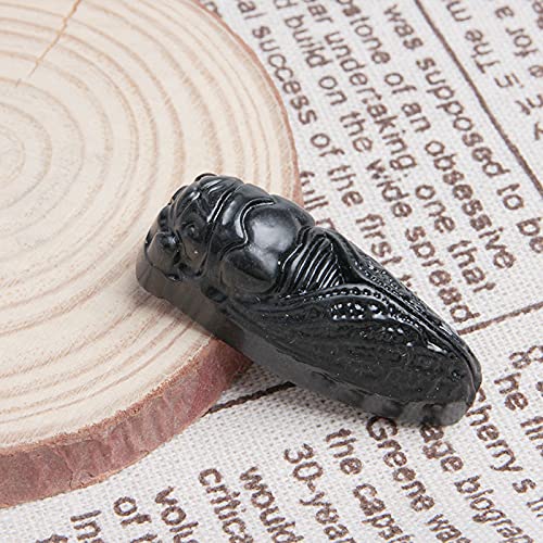 Acxico green jade cicada pendant making a thoughtful gift