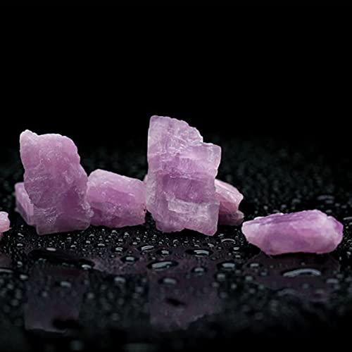 Acxico Kunzite rough stone packaged set ready for gifting and craft projects