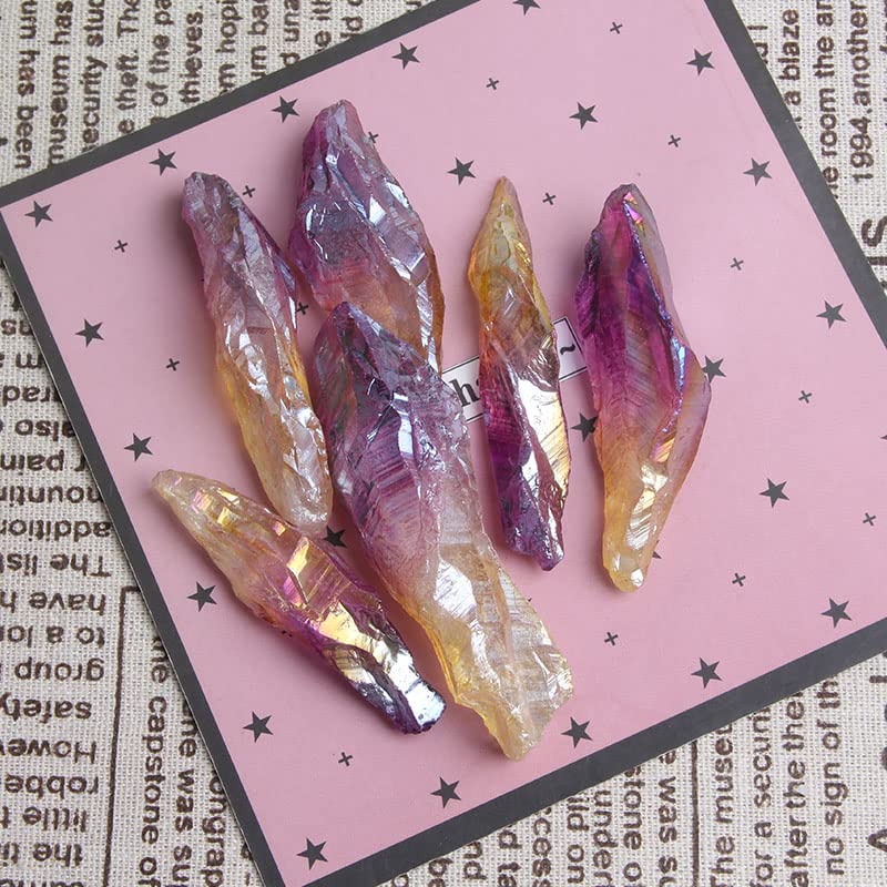 Acxico Reiki energy crystal point invites mindful breathing and concentration.