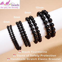 AD Beads 4mm beads close-up highlighting color, shine, and texture.
