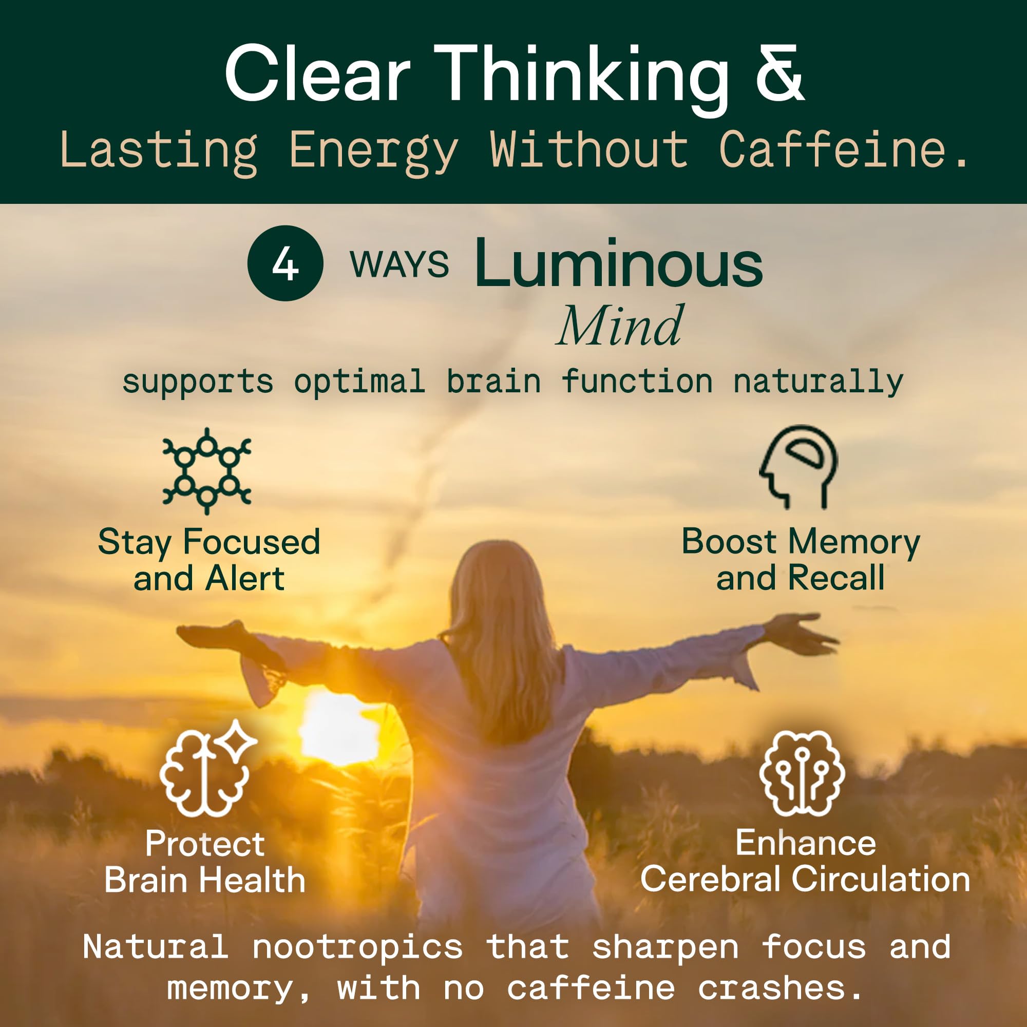 Adapt Naturals Luminous Mind daily-use setup for consistent routines.