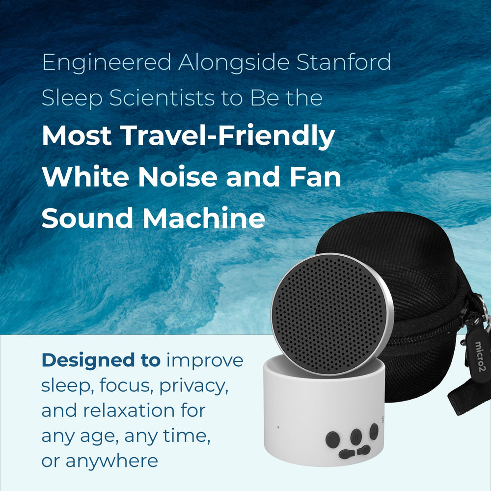 LectroFan Micro2 Bluetooth speaker for flexible audio on the go.