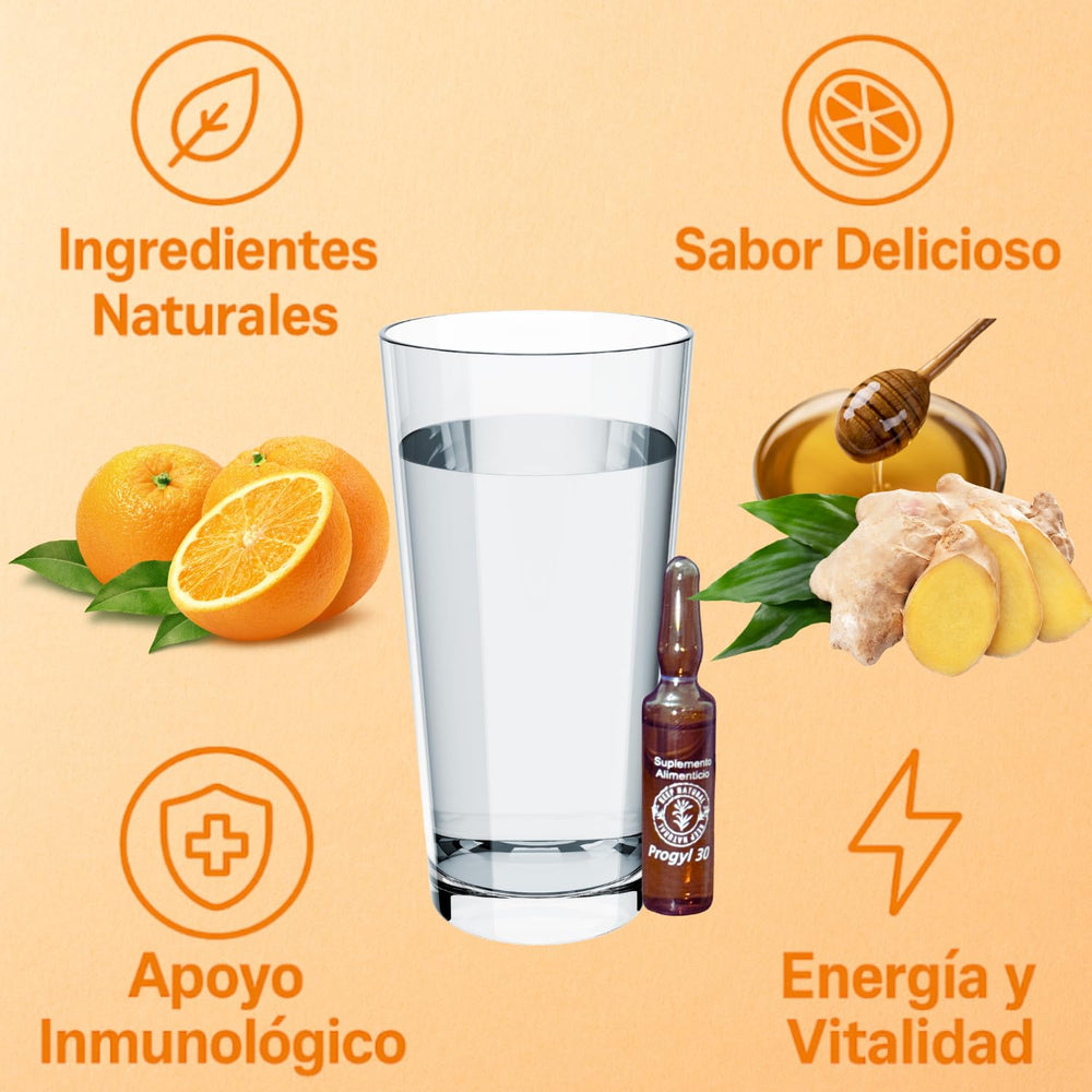 Aderogyl ampoule being opened shows mess-free use at home, work, or travel.