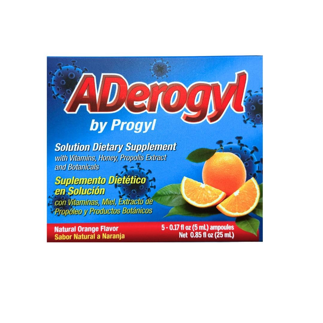 Aderogyl Made in Mexico label signaling quality and trusted sourcing.