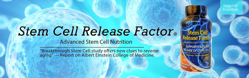 ADN Stem Cell Release Factor shelf display ready for customer exploration