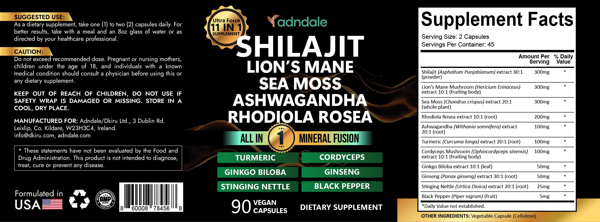 Adndale capsules in hand show portable daily use.