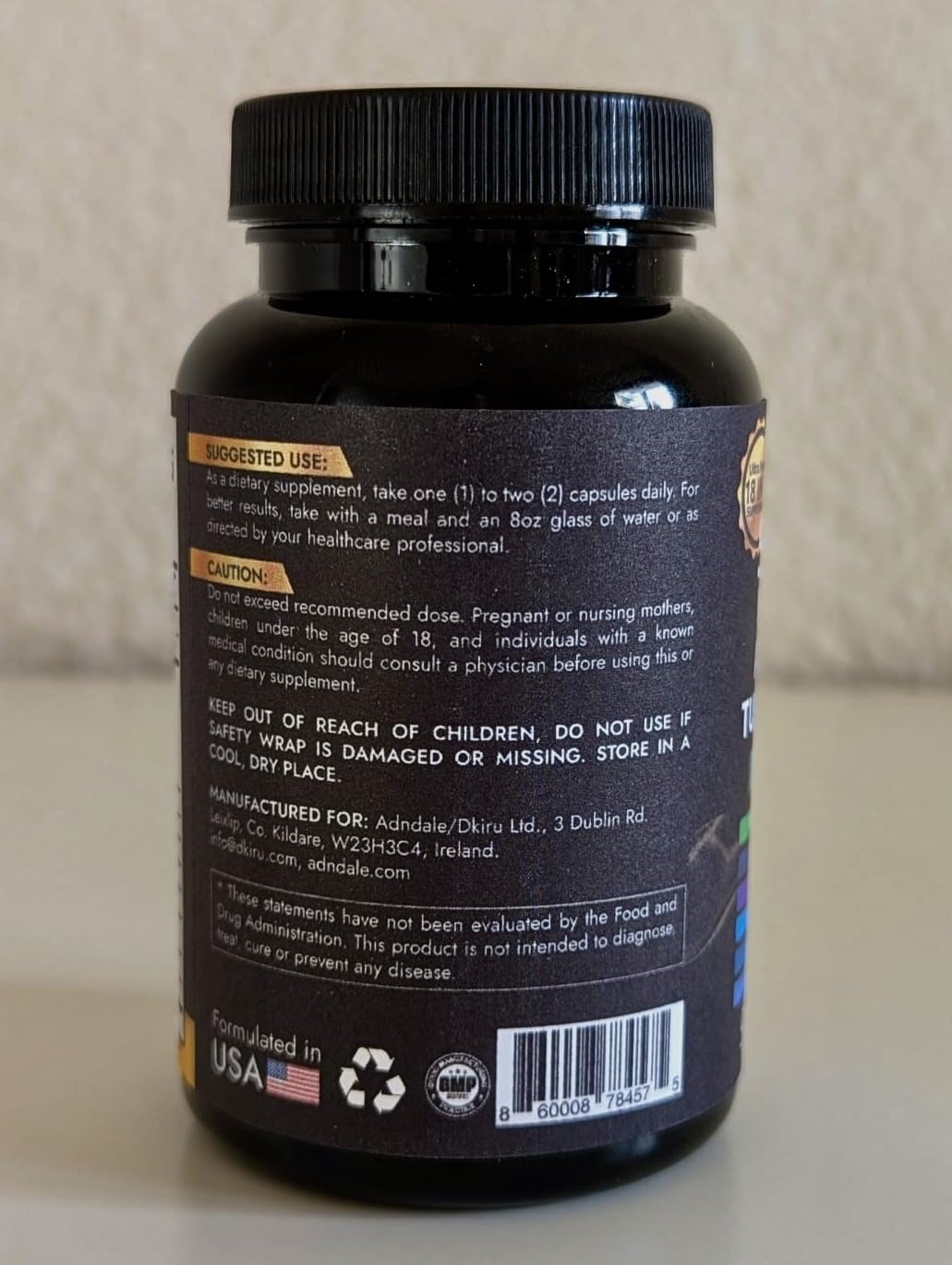 Adndale daily dosage tray with capsules ready.