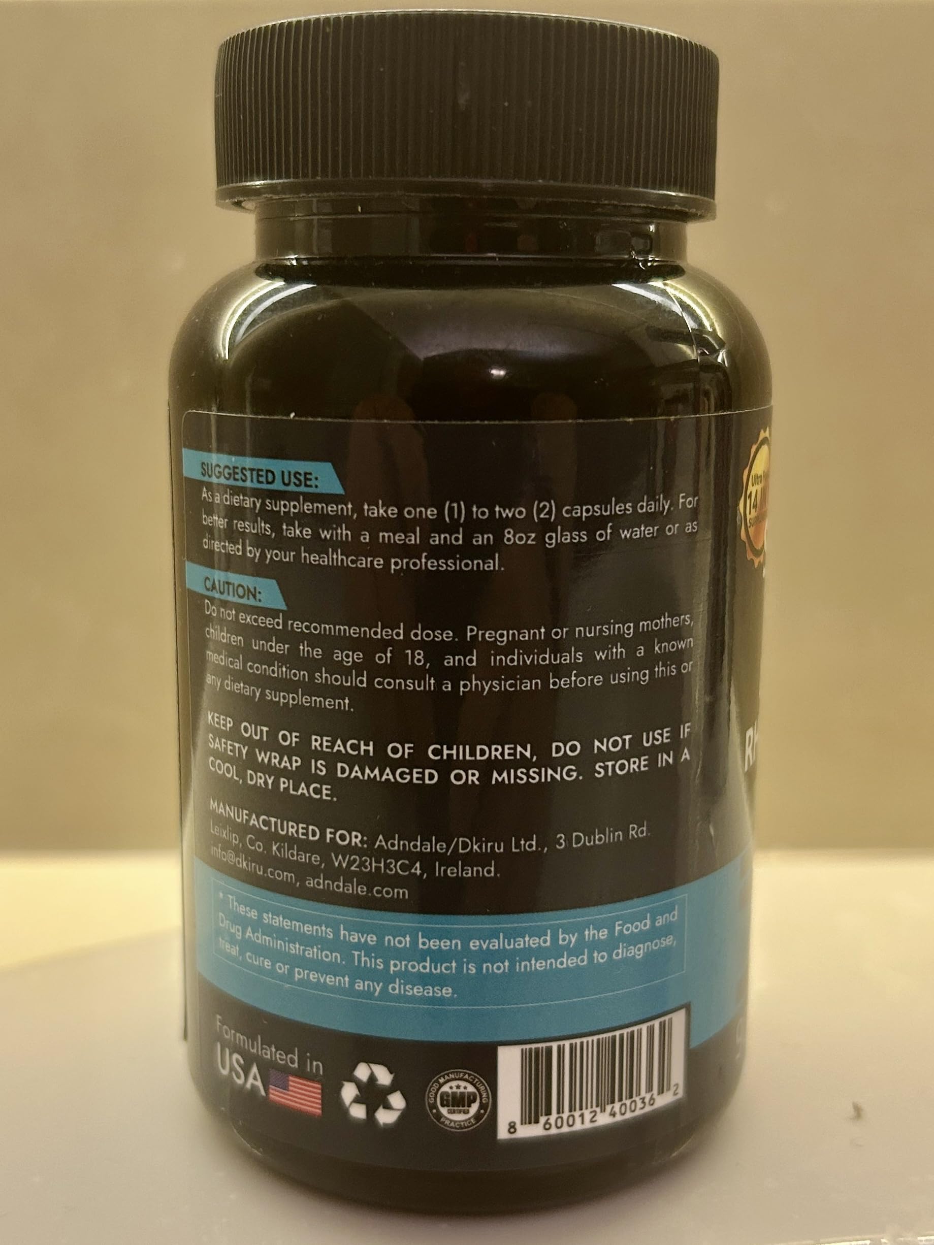 Adndale daily wellness routine with sea moss and adaptogenic blends
