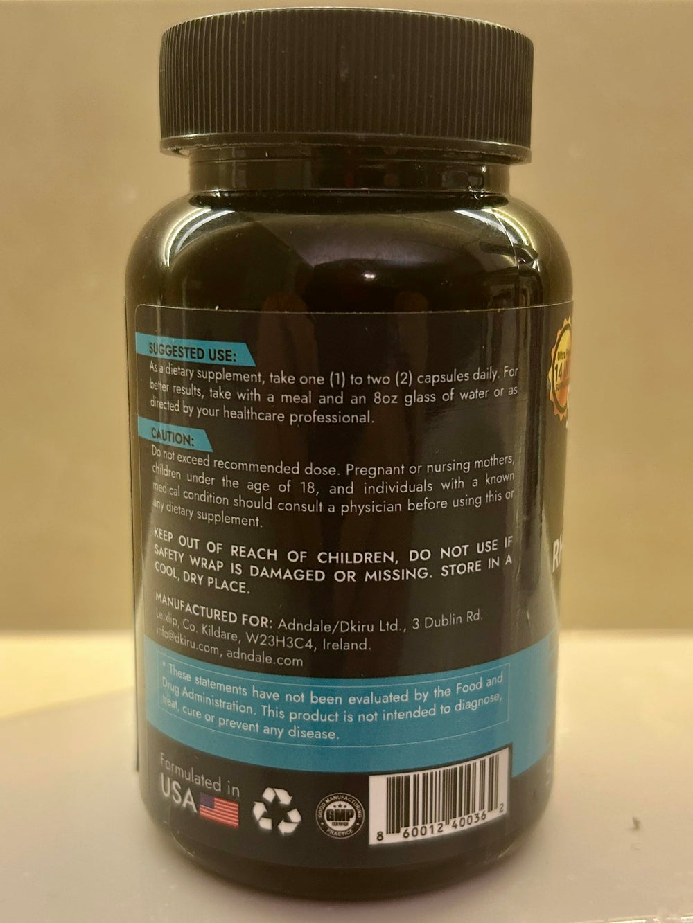 Adndale daily wellness routine with sea moss and adaptogenic blends