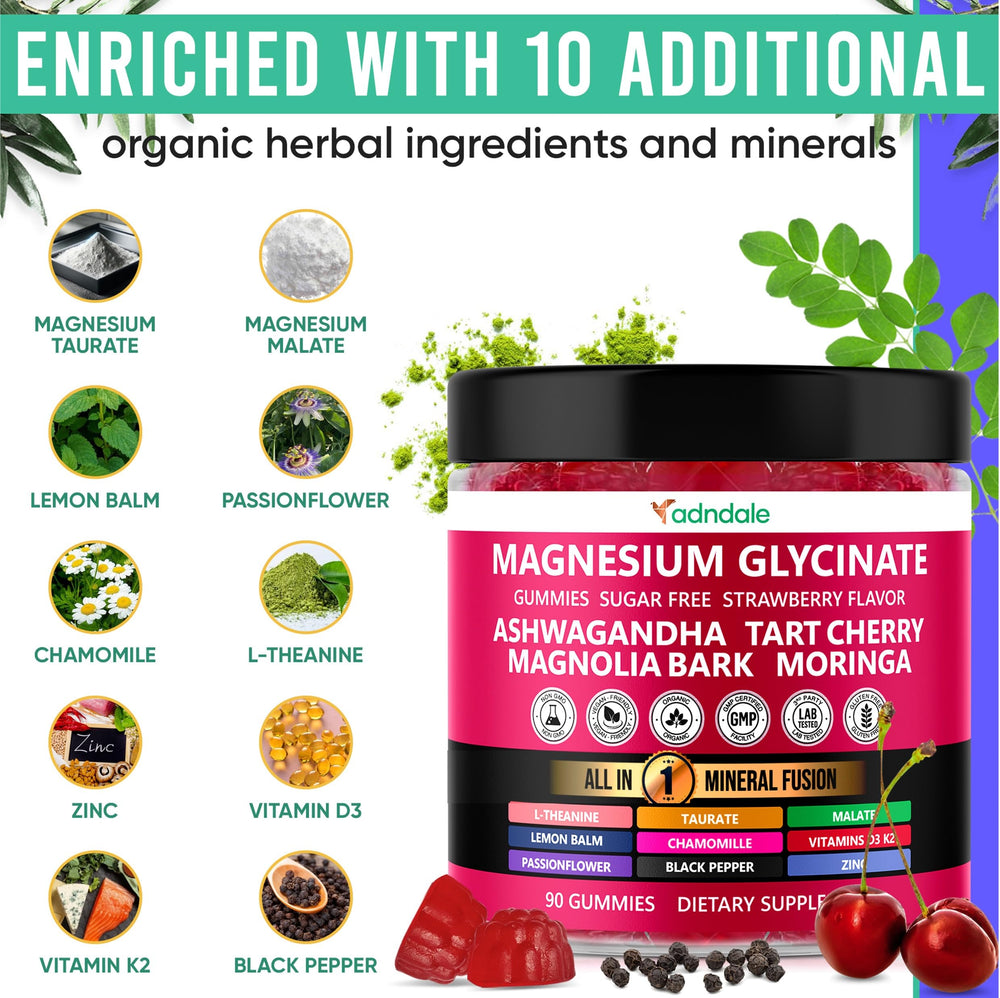 Adndale sugar-free gluten-free formulation supporting dietary preferences