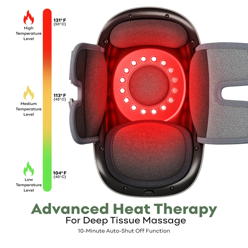 adomii cordless massager operates wirelessly with a rechargeable battery for travel