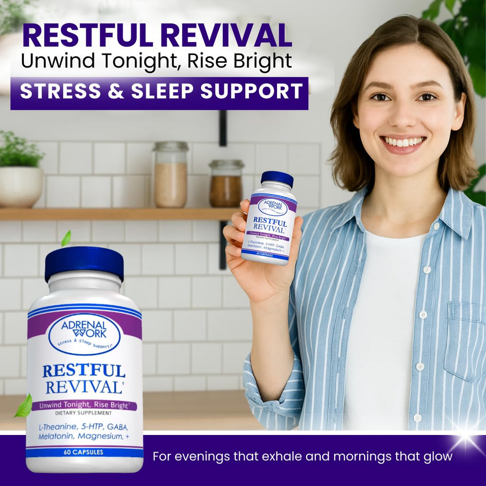 Bottle against a calm background, hinting at magnesium sleep support.