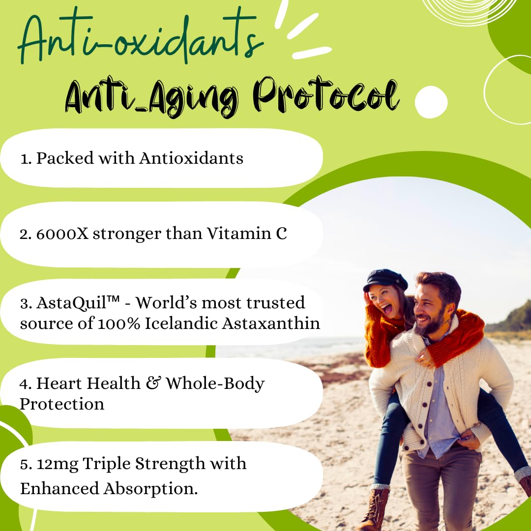 Close-up of Advanced Bionetix AstaQuil softgels showing smooth texture for daily use.