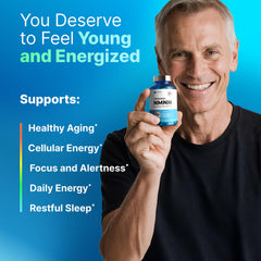 AdvantageNutra NMNH label highlights NAD+ support and potential skin benefits