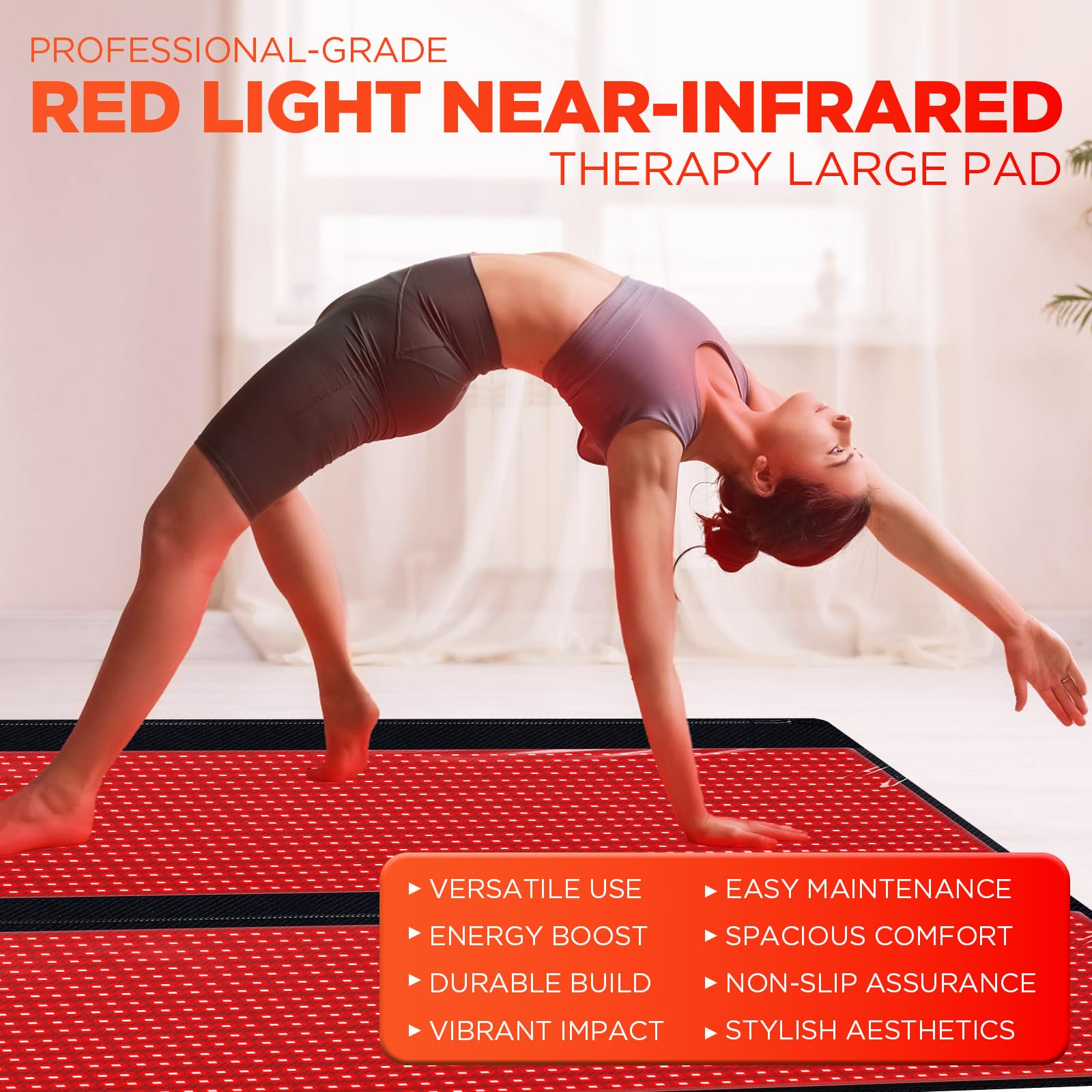 ADVARAYS two pads arranged for home-use therapy