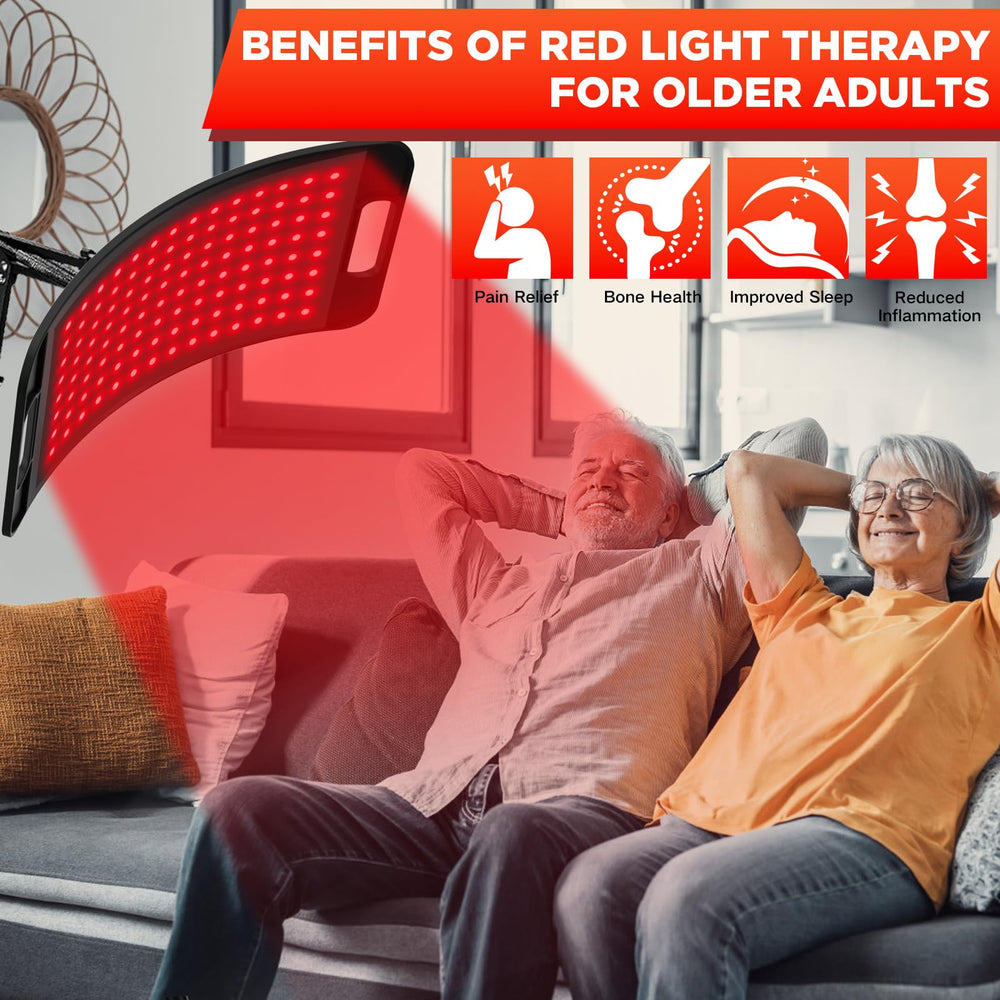 ADVARAYS portable compact red-light panel for quick sessions anywhere