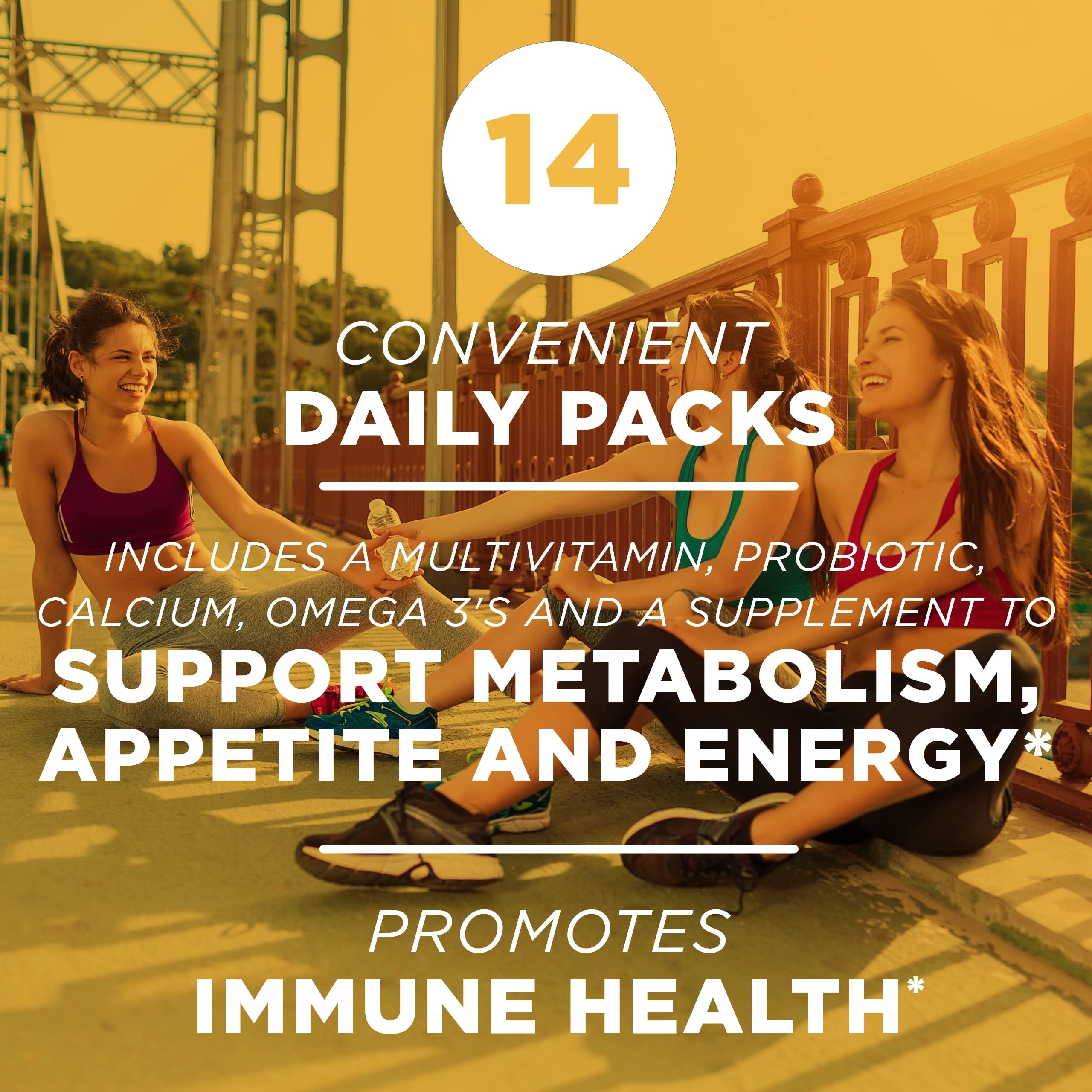 AdvoCare MNS Omni daily vitamins for healthy hair, skin, and nails