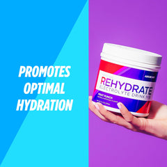 Athlete using AdvoCare Rehydrate during training for sustained energy